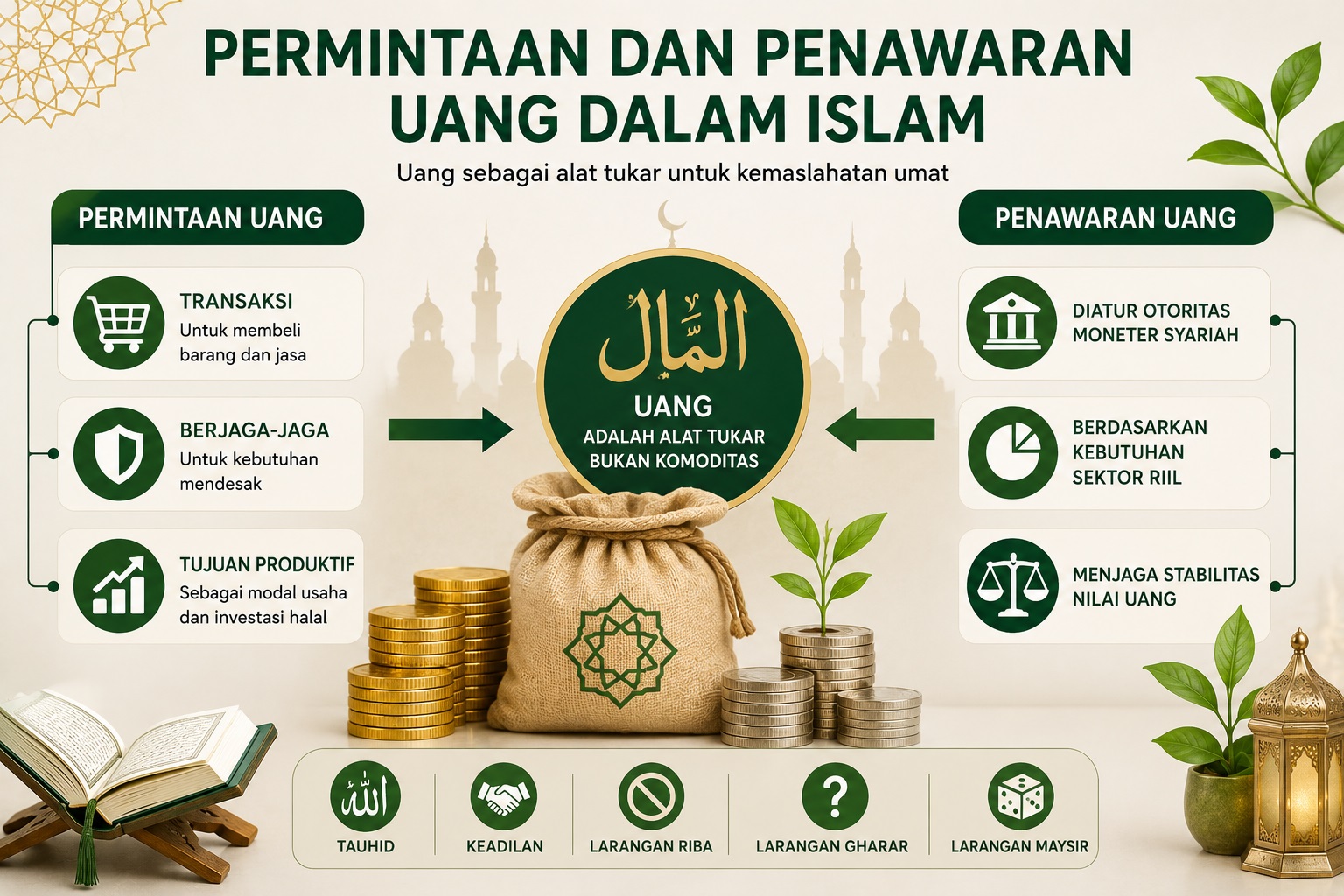 Permintaan dan Penawaran Uang dalam Islam
